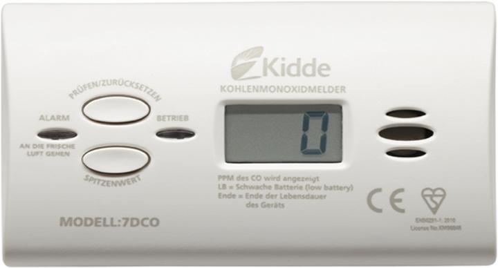 Image du produit Kidde Détecteur de CO type 7DCO