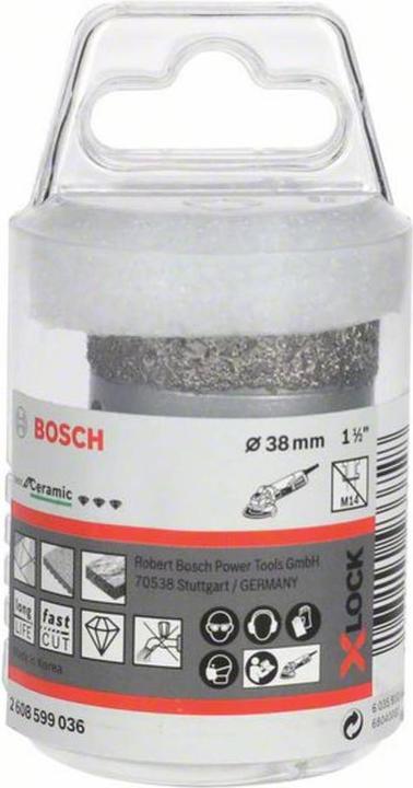 Produktbild Bosch Professional Zubehör PRO Core Cutter dry X-Lock, 38 x 35 mm (38 Millimeter)
