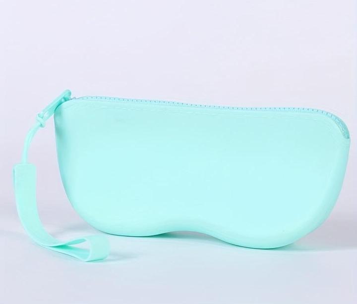 Produktbild Only-Bags.Store Silikon-Brillenetui, minimalistisches Design, langlebig, wasserdicht, RFID-Blockierung, mit