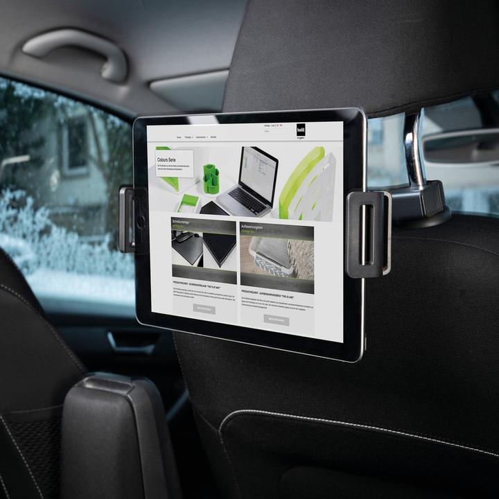 Actual product image Helit Car tablet PC rear seat mount the car mount black, compatible with 6.45 cm (4.7)