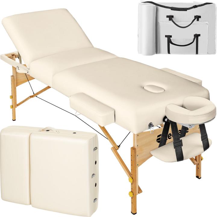 tectake Table de massage 3 zones