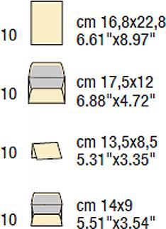 Actual product image Kartos Briefpapier Florentia Kassette (20 pcs.)