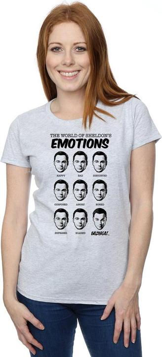 Image du produit Dam - T-shirt SHELDON EMOTIONS - Femme (XL)
