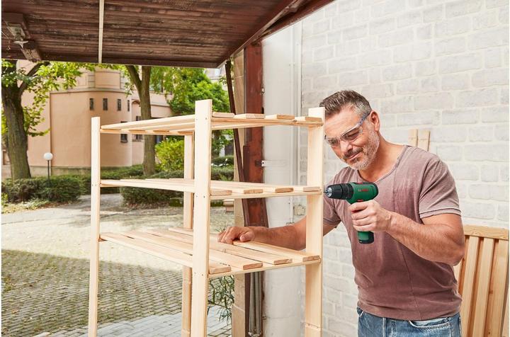 Productafbeelding Bosch Home & Garden 12V accu klopboormachine met twee snelheden EasyImpact 1200 (Oplaadbare batterij)