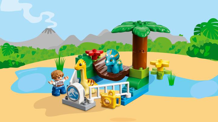 Produktbild LEGO DUPLO Dino-Streichelzoo (10879)