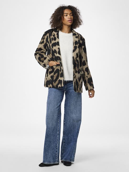 Produktbild Pieces PCDEMI LEOPRINT Einreihiger Blazer (M)