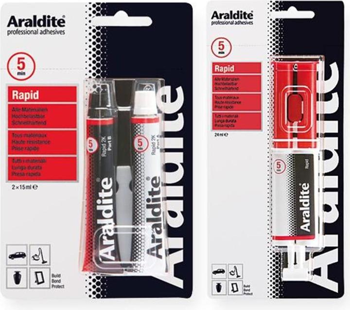 Actual product image Araldite Rapid adhesive, tube (40 g, 30 ml)