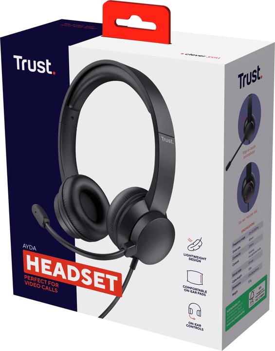Actual product image Trust Rydo Computer Headset (Cable)