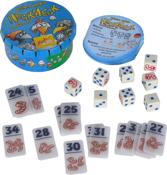 Immagine prodotto Zoch ZOC05091 - Mini Heckmeck am Bratwurmeck - Gioco di figure/dadi (edizione DE) (Tedesco)