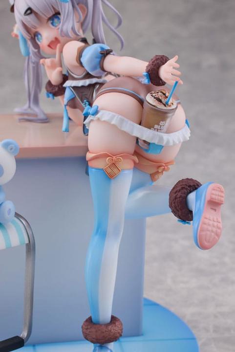 Image du produit Hotvenus Original Character statuette 1/6 Blue Panda Coffee by Henriita 19 cm