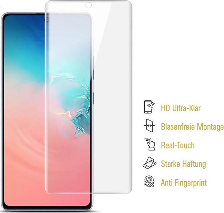 Actual product image Protectorking 4x Displayschutz HD Klar (4 Piece, Samsung Galaxy S10 Lite)