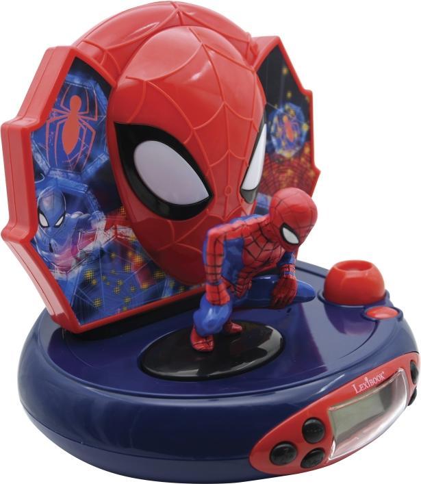 Actual product image Lexibook Projection alarm clock Spiderman