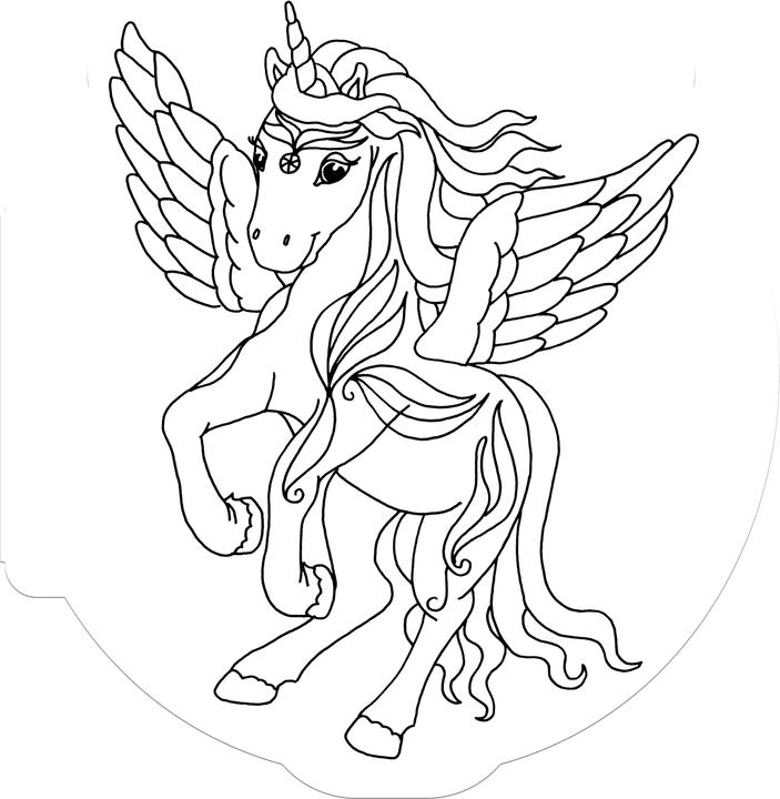 Produktbild Glücks-Malbuch (Einhorn-Paradies)