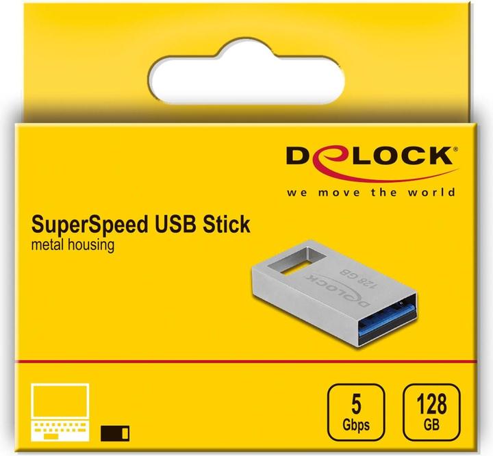 Immagine prodotto Delock Chiavetta USB (128 GB, USB 3.0, USB-A)