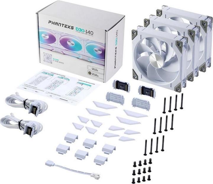 Produktbild Phanteks D30 PWM Reverse Airflow (140 mm, 3 x)