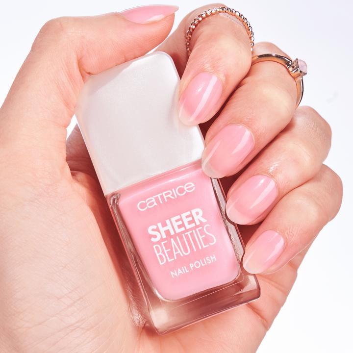Actual product image Catrice Sheer Beauties Nail Polish (Bubblegum Bliss, Colour paint)