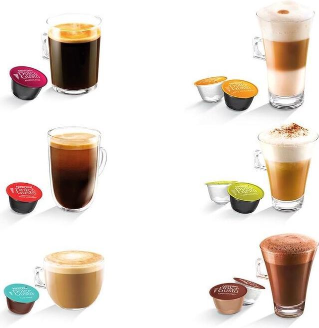 Actual product image Krups NESCAF Dolce Gusto Mini Me Zwart KP1238 - Koffiecupmachine - Antraciet (NESCAFÉ Dolce Gusto)