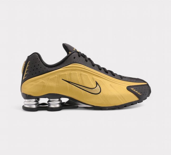 Black, Metallic Gold