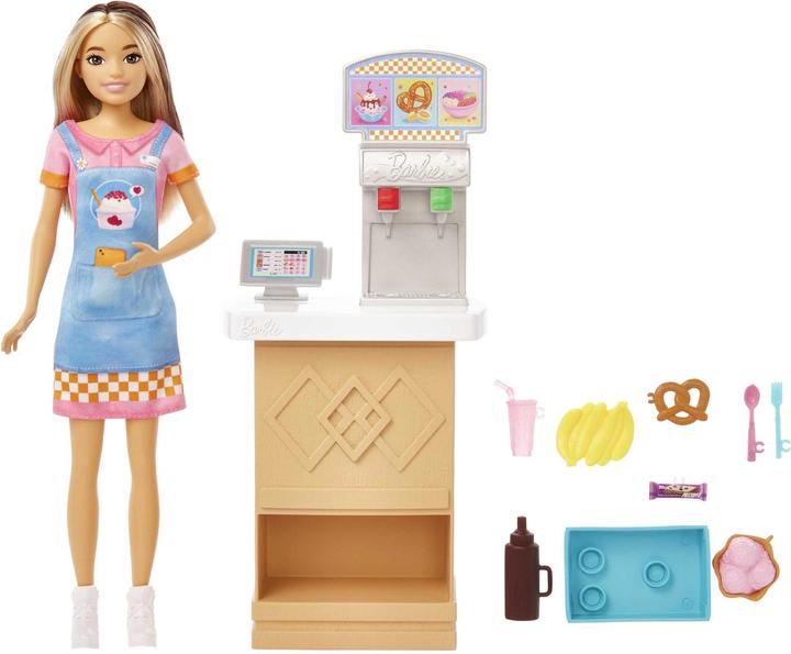 Mattel Barbie Skipper doll First job in a snack bar