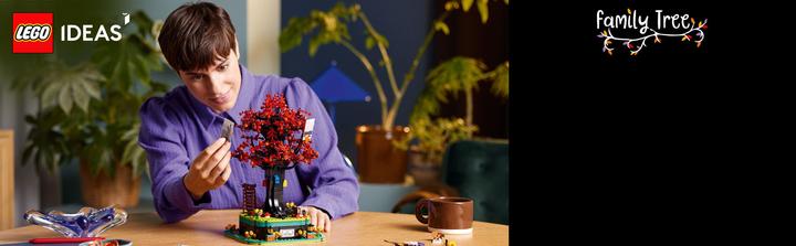 Produktbild LEGO Familienbaum (21346, LEGO Ideas, LEGO Seltene Sets)