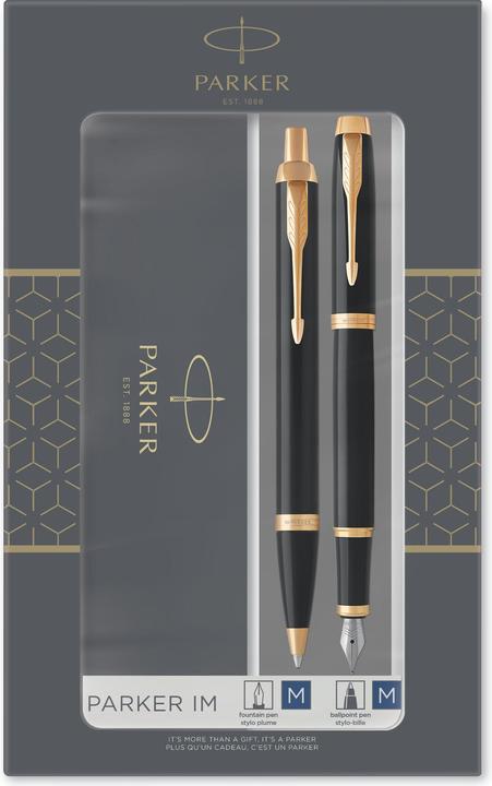 Actual product image Parker Pen 2093216 Pen set (e) (Black, 2 x)
