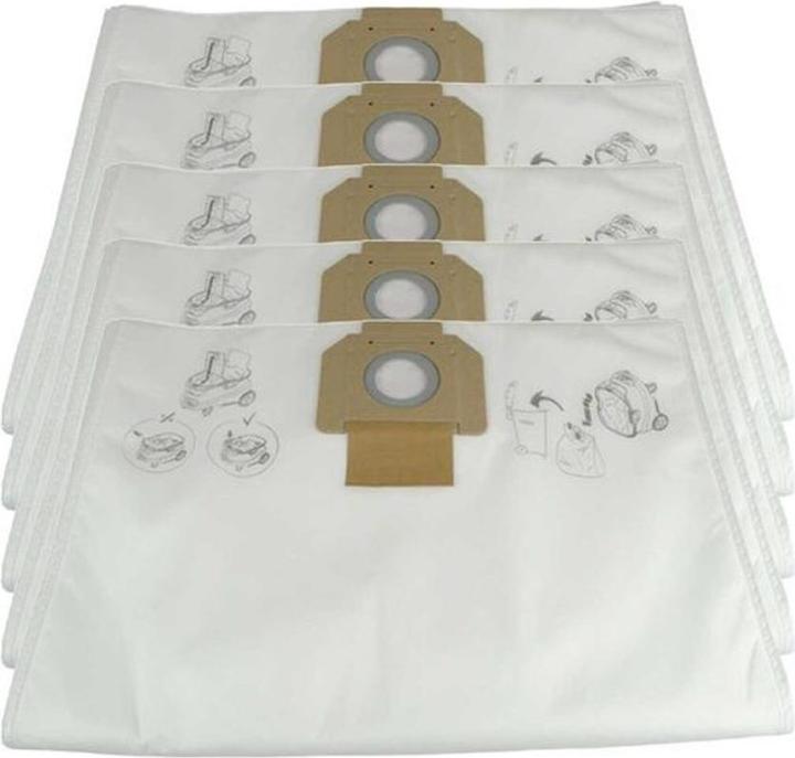 Actual product image Makita Filter bag M 5-pack for VC4210M vacuum cleaner (5 x)