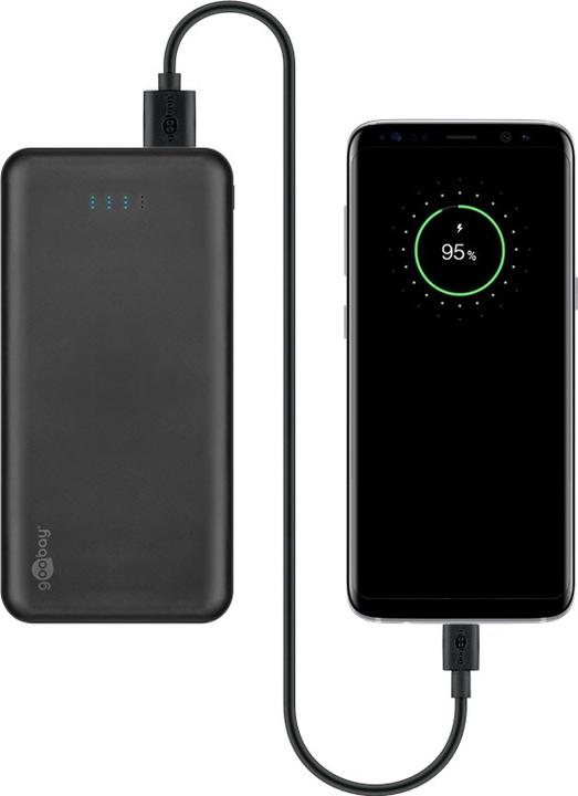 Produktbild Goobay PowerBank Slimline 10.0 40891 10.000mAh (10000 mAh, 10 W, 37 Wh)