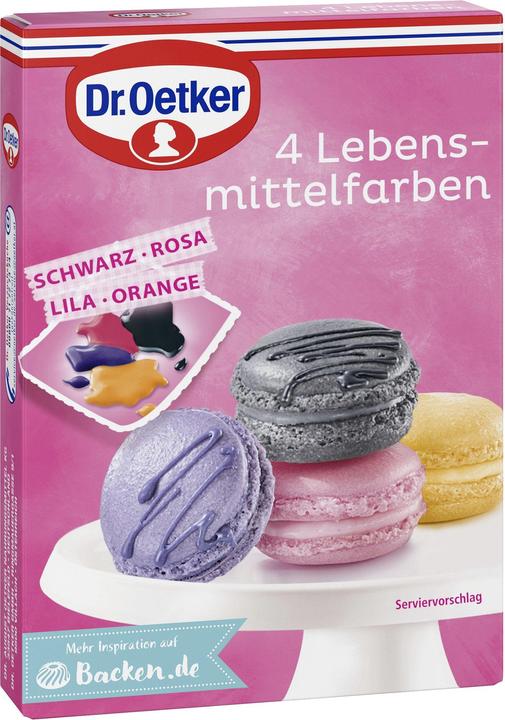 Dr. Oetker 4 colori alimentari