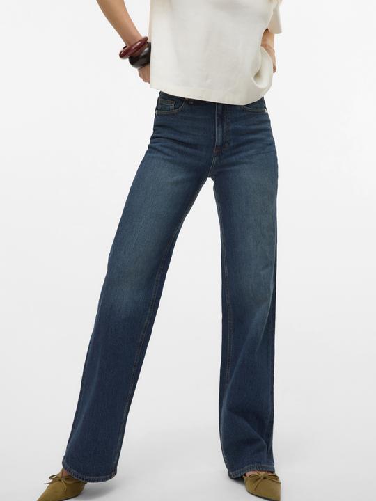 Produktbild Vero Moda VMTESSA Hohe Taille Weiter Beinschnitt Jeans Weit geschnitten (W27/L32)
