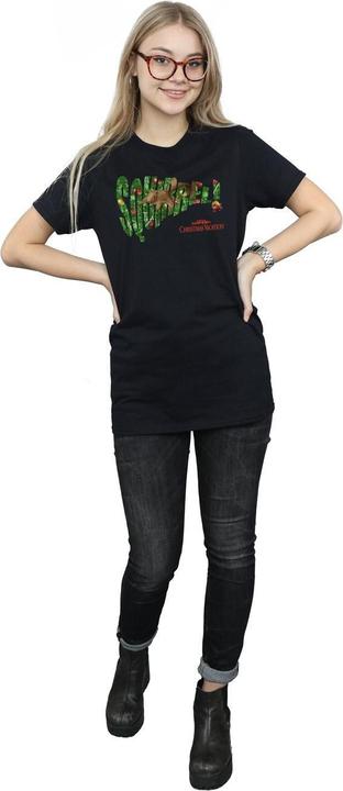 Actual product image National Lampoon´s Vacation Womens/Ladies Squirrel Tree Cotton Boyfriend T-Shirt (S)