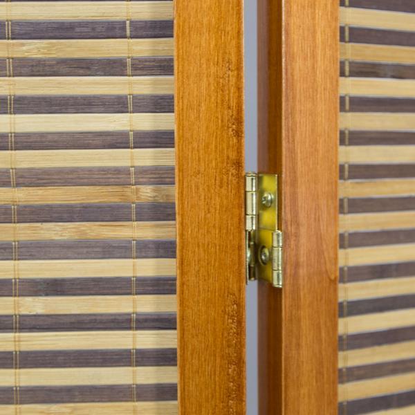 Produktbild Homestyle4u Raumteiler Höhe 2 m Paravent Spanische Wand Sichtschutz Sondergrösse 200cmx170cm