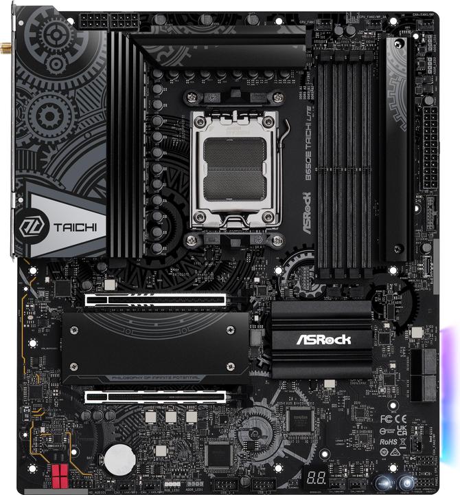 Produktbild AsRock B650E Taichi Lite (AM5, AMD B650E, ATX, E-ATX)