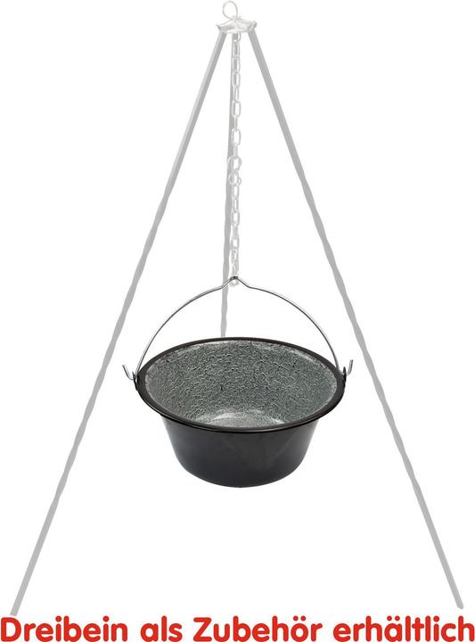 Actual product image Dema Goulash kettle 10 litres enamelled