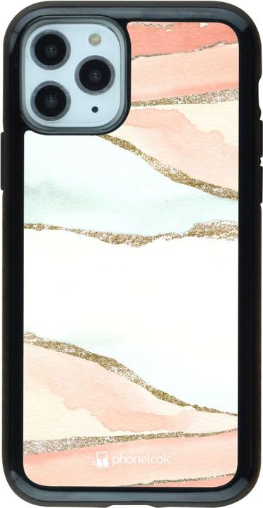 Produktbild PhoneLook Hülle Hybrid Armor schwarz Shimmering Orange (Apple iPhone 11 Pro)