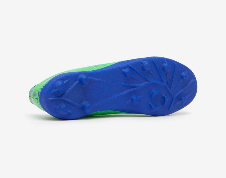 Kipsta Kinder Fussball Nockenschuhe AG/FG mit Schnürung - 160 marineblau/grün