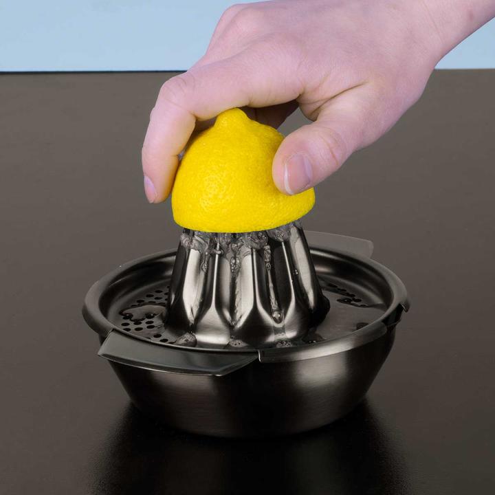Actual product image Lurch Citrus press stainless steel smokey grey