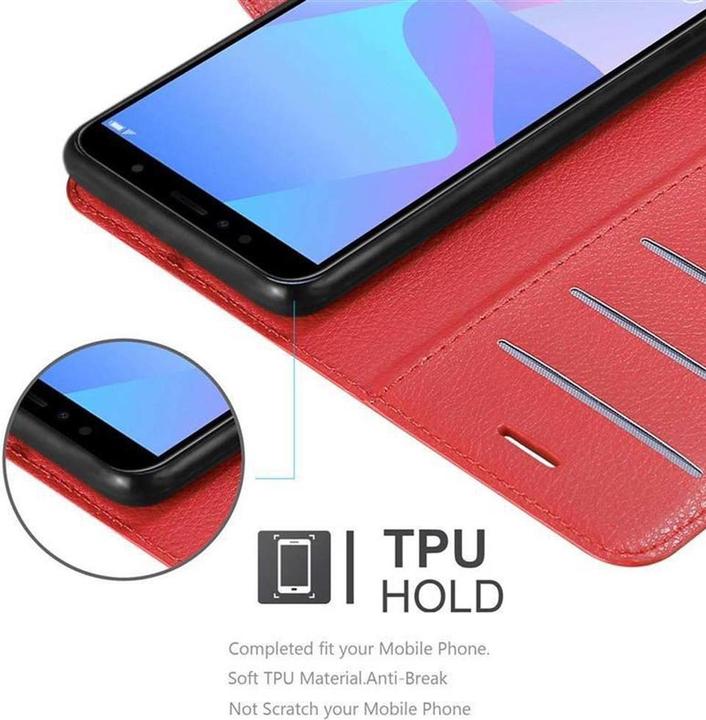 Produktbild Cadorabo Book mit Standfunktion Cover (Huawei Y6 Prime (2018))
