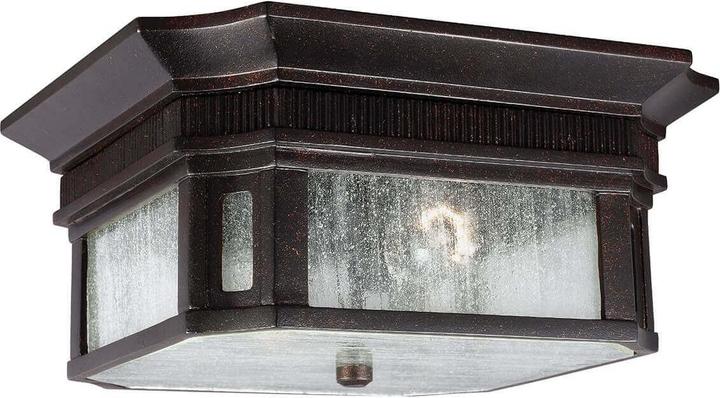 Actual product image Elstead Lighting Federal outdoor ceiling light E27 double gold-plated bronze IP44 anti-seawater (E27, IP44)