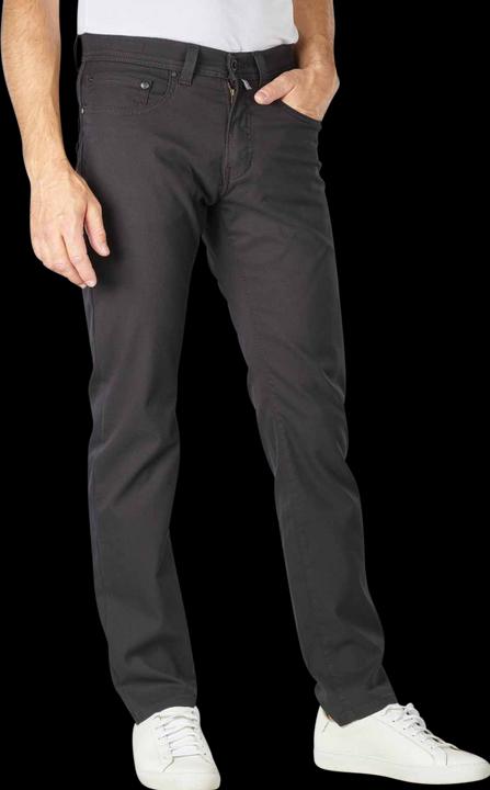 Pierre Cardin Lyon Tapered Pant Structured Fabric Black