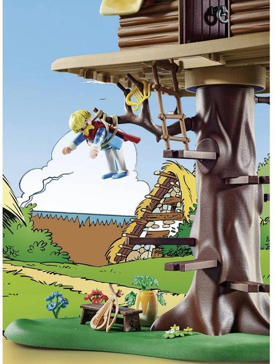 Immagine prodotto Playmobil Asterix: Troubadix con casa sull'albero (71016, Playmobil Asterix)