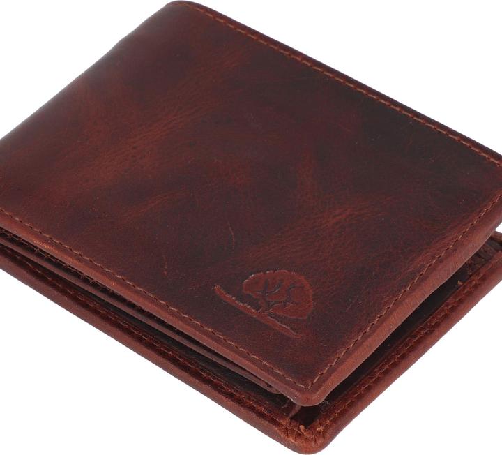 Image du produit Greenburry Porte-monnaie Rugged protection RFID cuir 11.5 cm