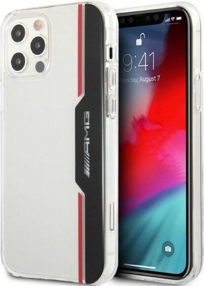 Actual product image Mercedes AMG AMHCP12MTVLBR iPhone 12/12 Pro 6.1" transparent hardcase Electroplate Vertical (Apple iPhone 12)