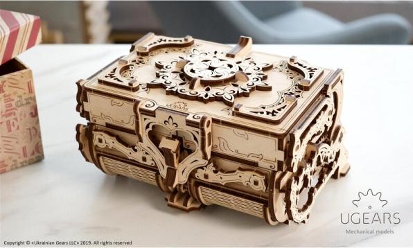 Produktbild Ugears Antik-Schatulle (185 Teile)