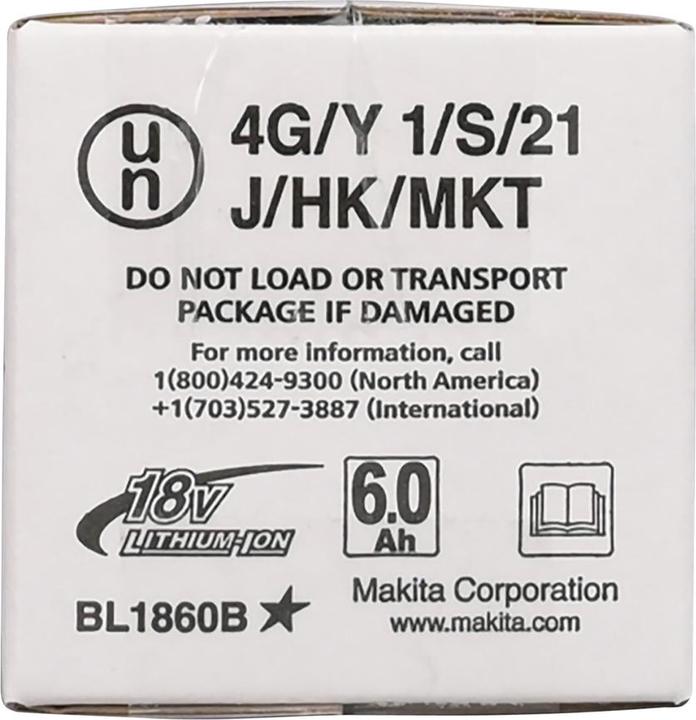 Produktbild Makita BL1860B (18 V)