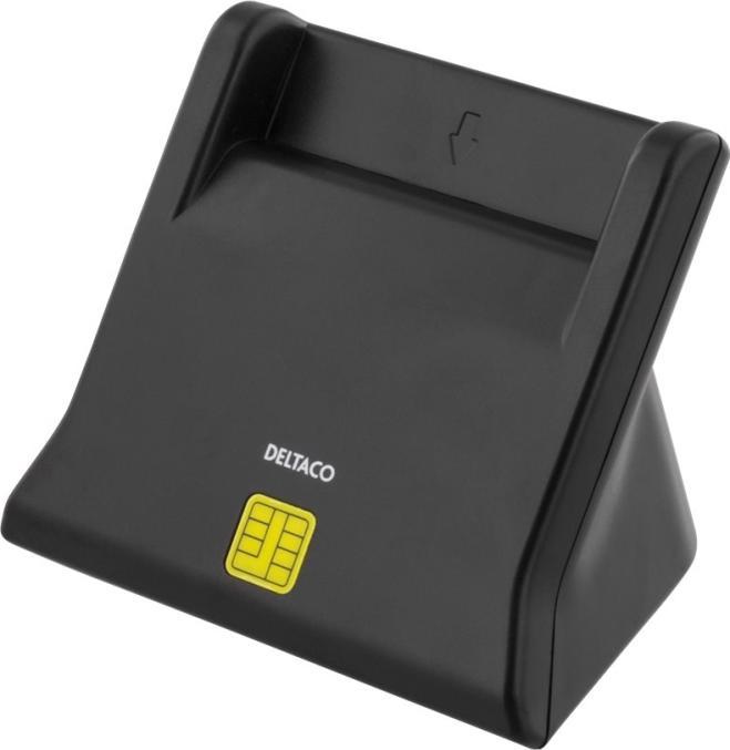 Actual product image Deltaco Smart card reader (USB 2.0)