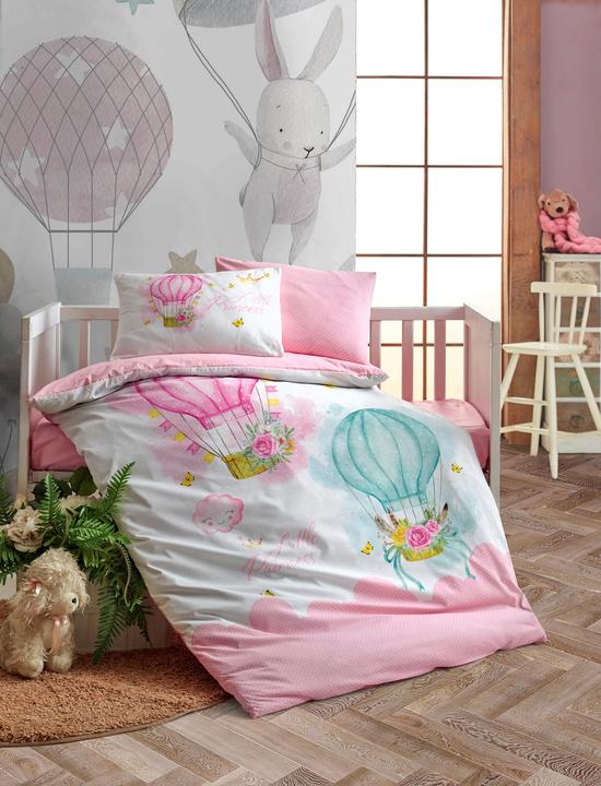 Image du produit Cotton Box Parure de lit bébé Little Princess (100 x 135 cm, 35 x 45 cm, 40 x 60 cm)