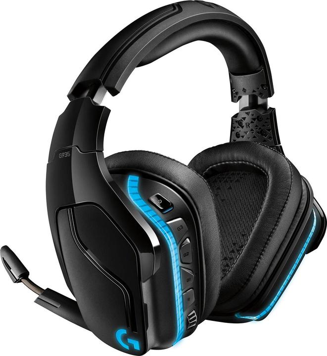 Immagine prodotto Logitech G G935 Wireless 7.1 Surround Sound LIGHTSYNC per il gioco - 2,4 GHz - EMEA (Senza fili)