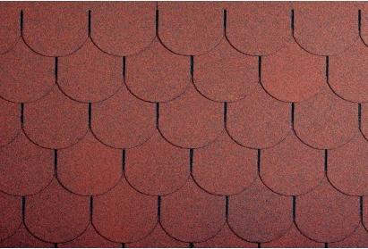 Actual product image Colibri Bitumen shingles Classic Red 14 pieces approx. 2sqm