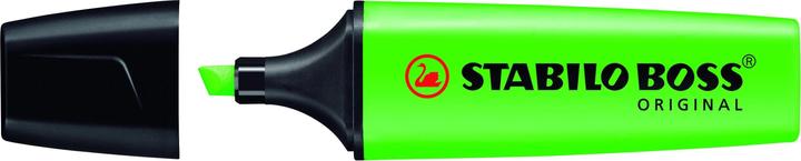Produktbild STABILO BOSS ORIGINAL Textmarker (Orange, Gelb, Blau, Grün, 5 mm, 4 x)
