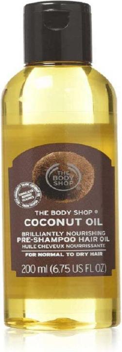 Body Shop Olio per capelli pre-shampoo al cocco (200 ml)